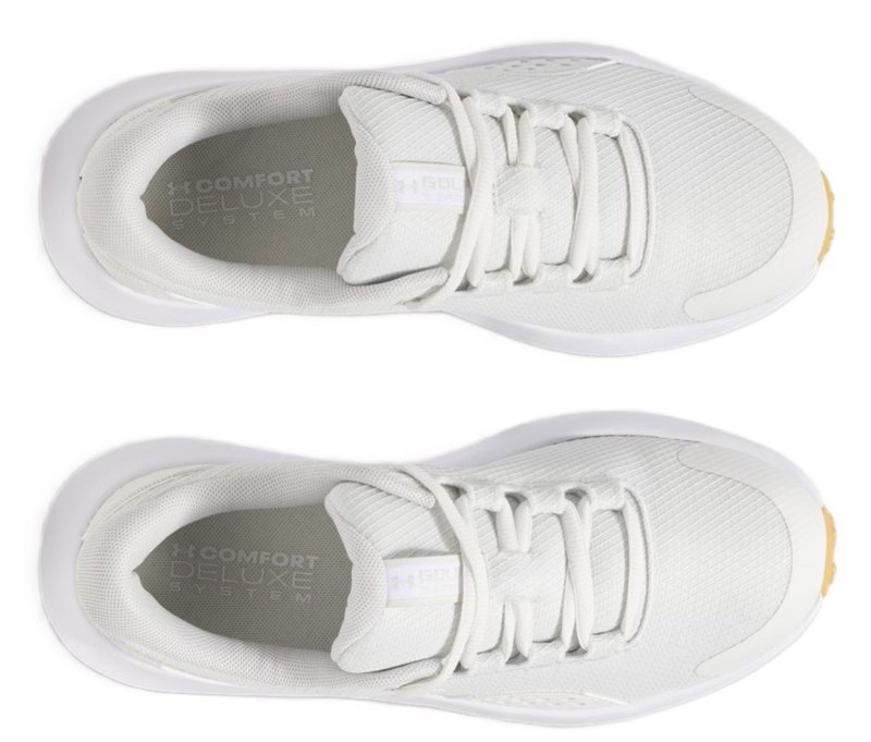 Under Armour Surge Golf ladies golf shoes, white clay