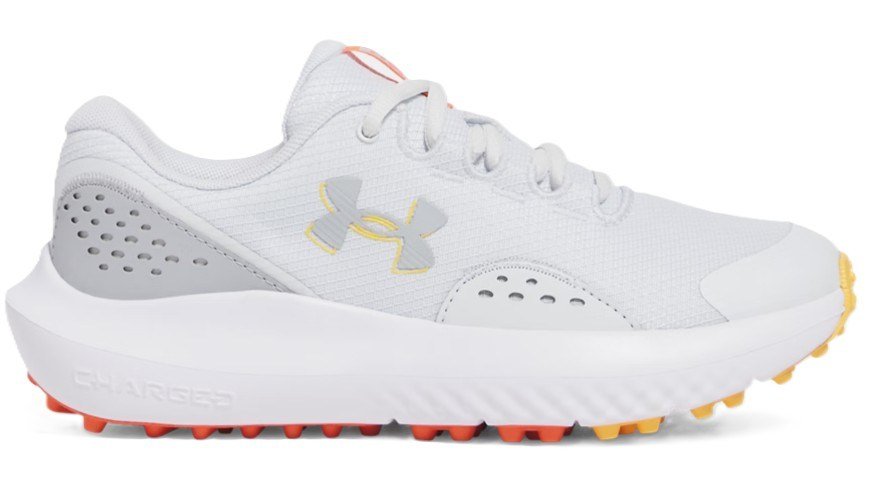 Under Armour Surge Golf junior golf shoes, white
