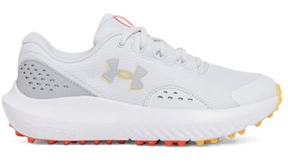 Under Armour Surge Golf junior golf shoes, white