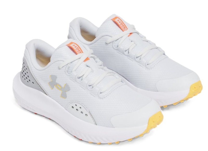 Under Armour Surge Golf junior golf shoes, white