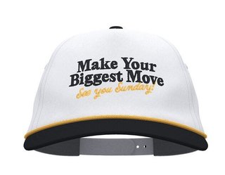 Under Armour Drive 5 Panel Snapback men's cap, white