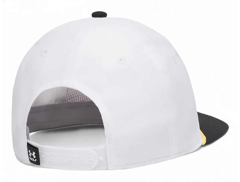 Under Armour Drive 5 Panel Snapback men's cap, white