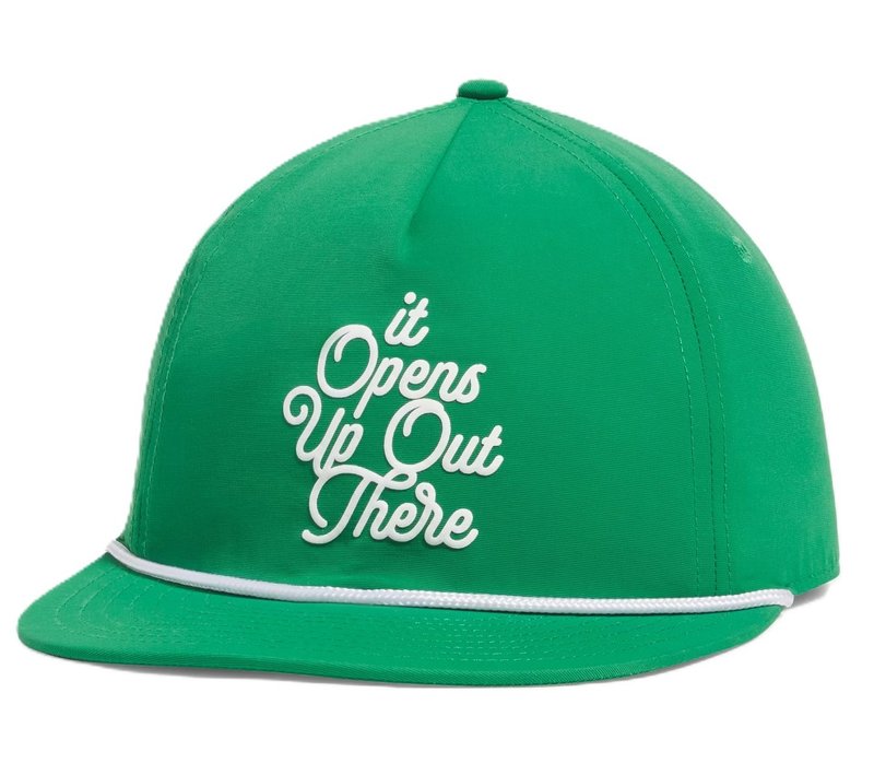 Under Armour Drive 5 Panel Snapback men's cap, team Kelly green