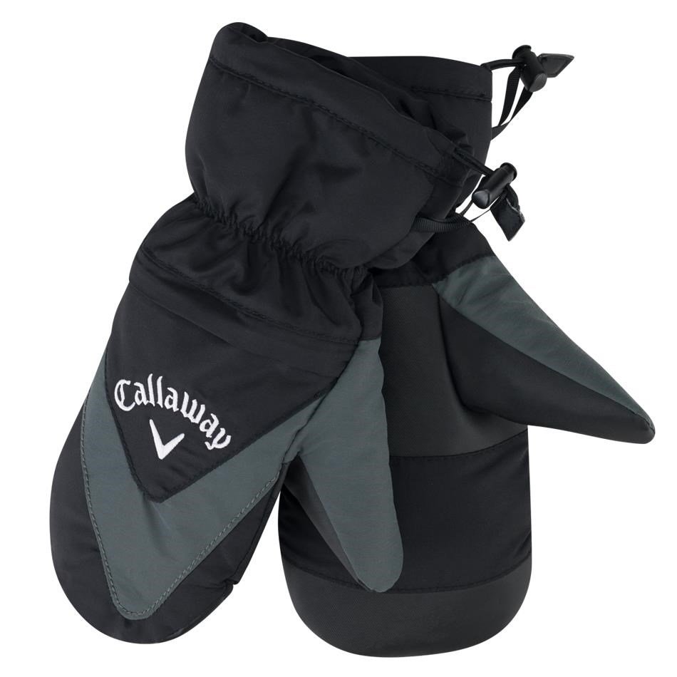 Callaway Thermal Mitts mens winter gloves (pair), black