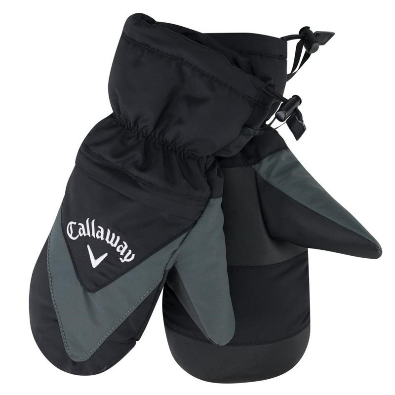 Callaway Thermal Mitts mens winter gloves (pair), black