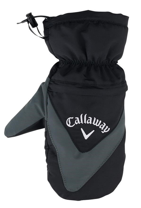 Callaway Thermal Mitts mens winter gloves (pair), black