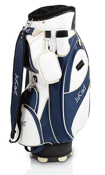 JuCad Style cart bag, white/blue