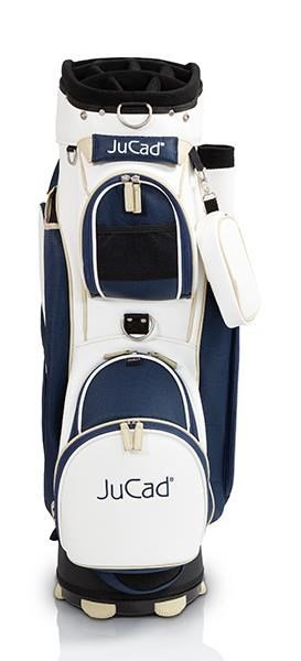 JuCad Style cart bag, white/blue