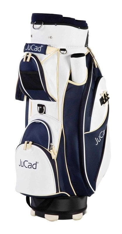 JuCad Style cart bag, white/blue