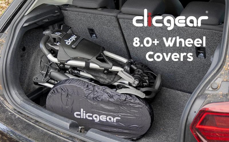 Clicgear Wheel Cover for 8.0/8.0+, black