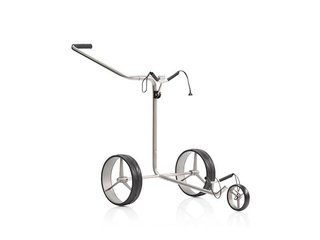 JuCad Titan 3-wheeled manual trolley + carry bag JTT, titanium