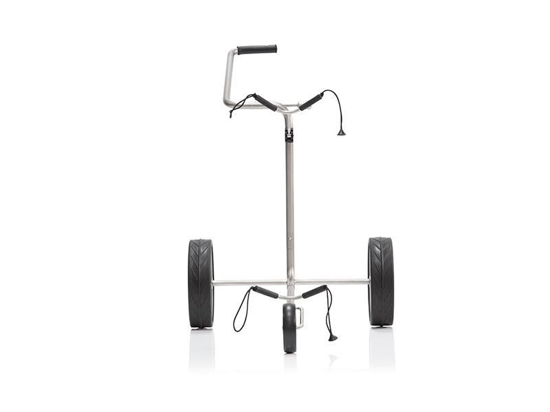 JuCad Titan 3-wheeled manual trolley + carry bag JTT, titanium