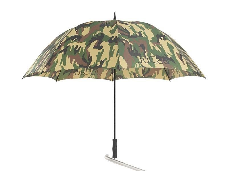 JuCad golf umbrella 68" with pin, camouflage