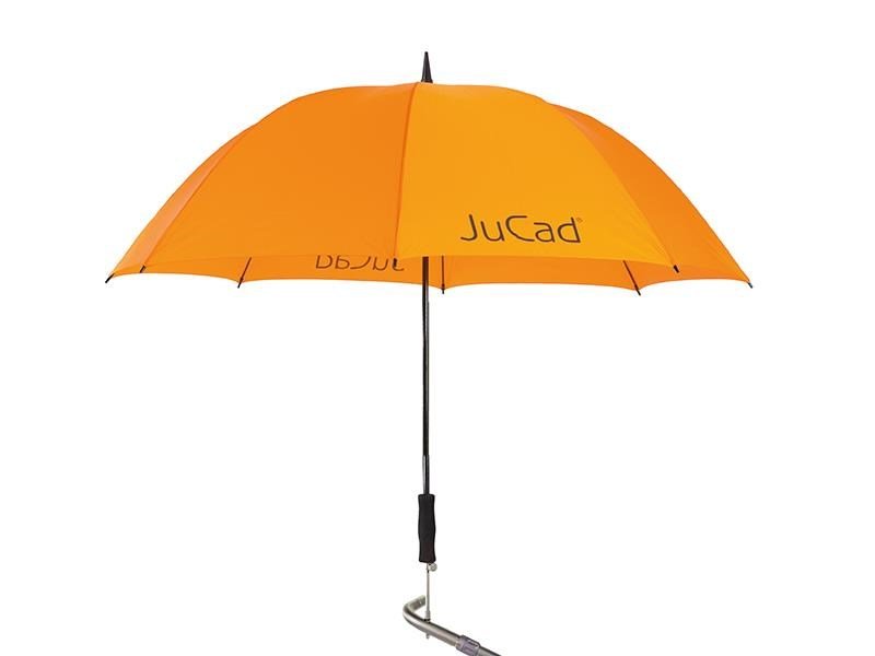 JuCad telescopic golf umbrella 68" with pin, orange