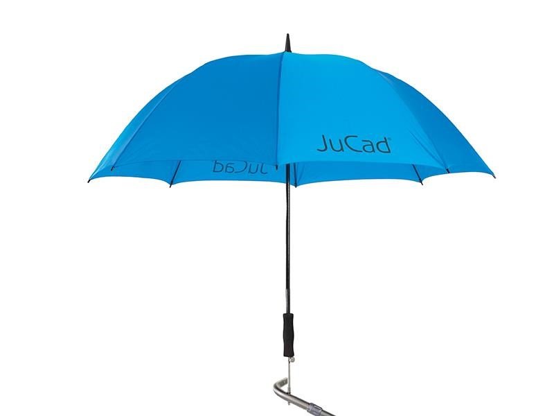 JuCad telescopic golf umbrella 68" with pin, blue