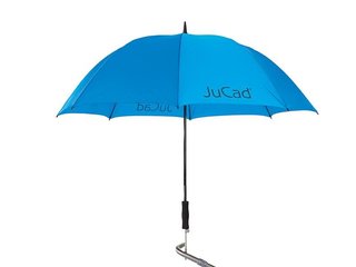 JuCad telescopic golf umbrella 68" with pin, blue