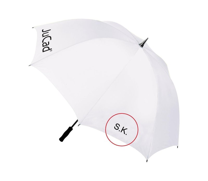 JuCad telescopic golf umbrella 68" with pin, blue