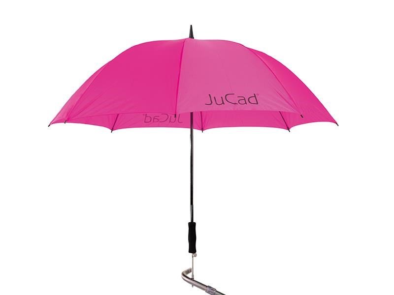 JuCad Telescopic Golf Umbrella 68" with Pin, Pink