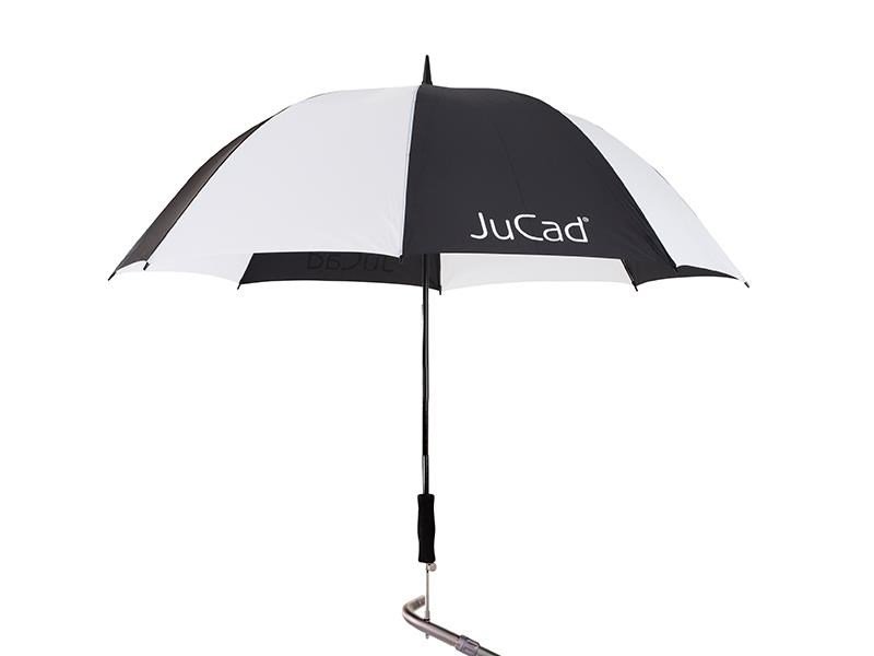 JuCad JuCad telescopic golf umbrella 68" with pin, black/white