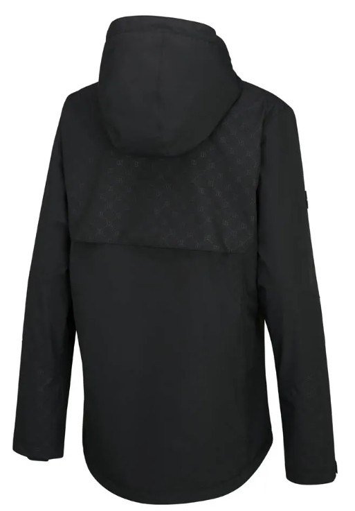 PING Milli Hooded waterproof women's jacket, black