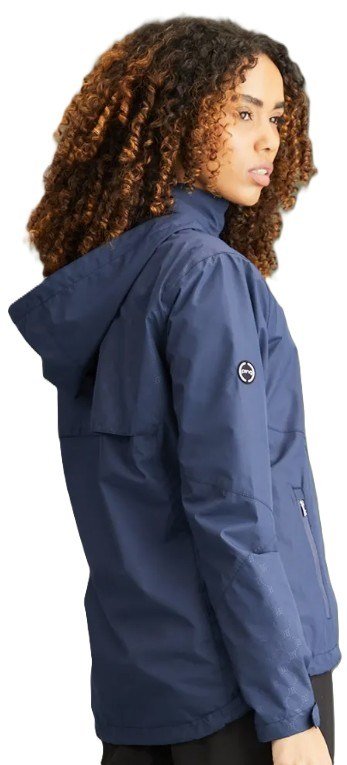 PING Milli Hooded waterproof ladies jacket, oxford blue