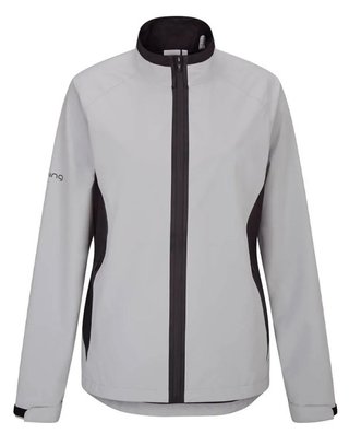 PING Stevie waterproof ladies jacket, grey/black
