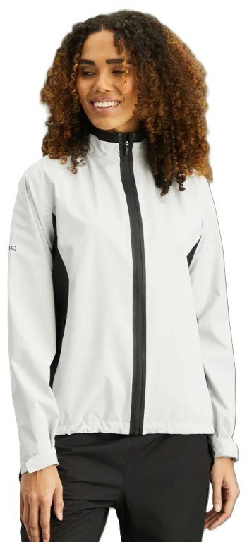 PING Stevie waterproof ladies jacket, grey/black