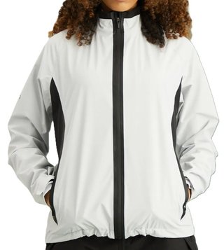 PING Stevie waterproof ladies jacket, grey/black