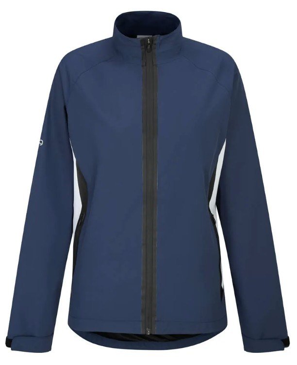 PING Stevie waterproof ladies jacket, blue/white