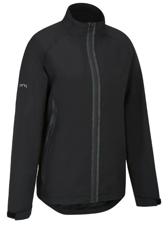 PING Stevie waterproof ladies jacket, black