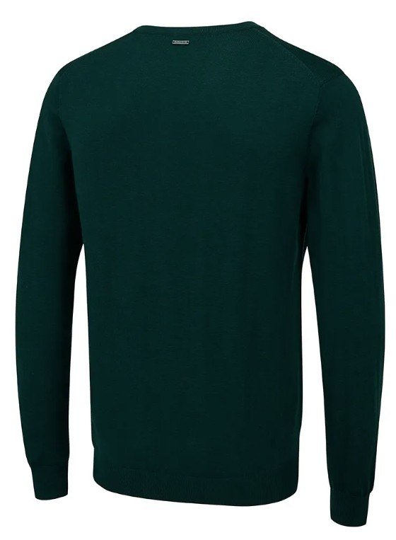 PING Sullivan mens V neck sweater, pine