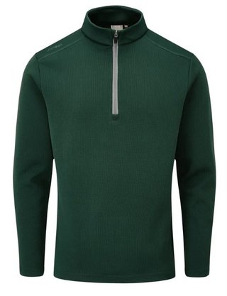 PING Ramsey half zip ribbed fleece men's pullover, pine