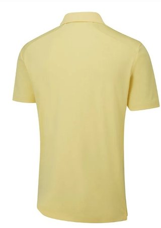 PING Lindum mens polo, lemon