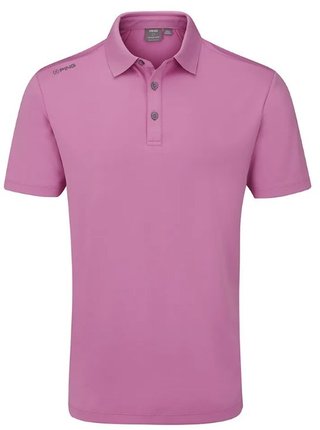 PING Lindum men's polo, pink