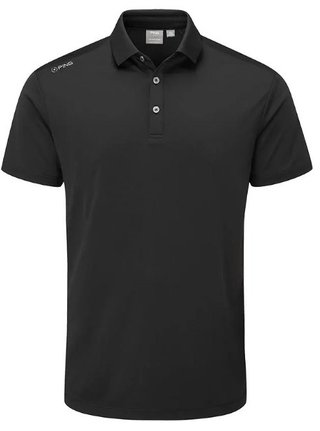 PING Lindum men's polo, black