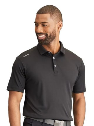 PING Lindum men's polo, black