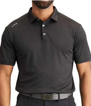 PING Lindum men's polo, black