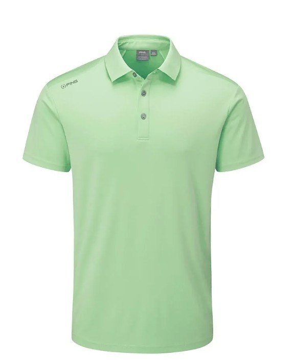 PING Lindum mens polo, mint
