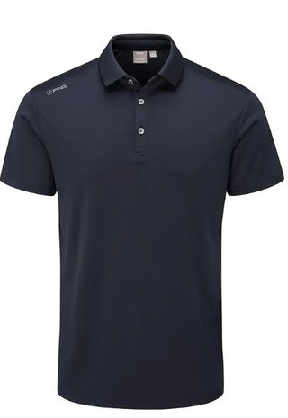 PING Lindum men's polo, navy