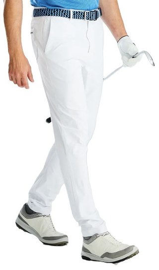 PING Tour Tapered Fit men's trousers, white