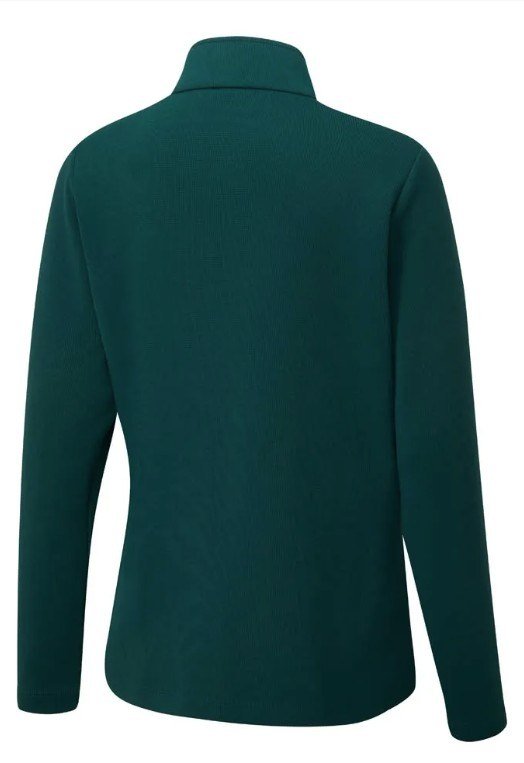 PING Lyla Half Zip Ribbed ladies fleece, pine