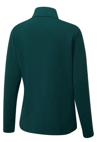 PING Lyla Half Zip Ribbed ladies fleece, pine