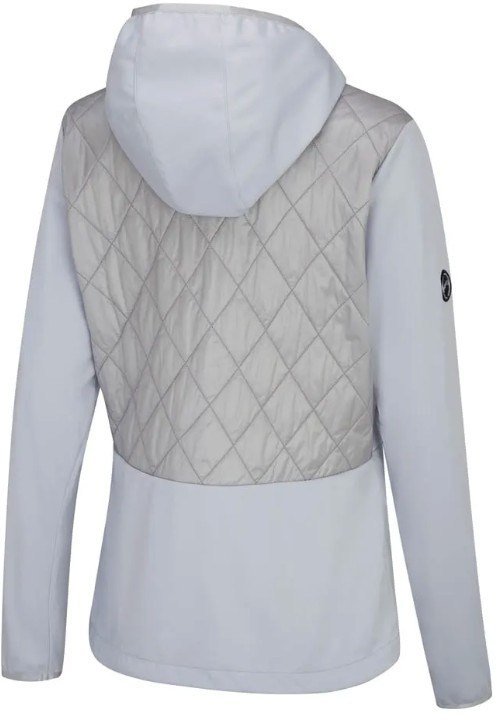 PING Gem Hybrid Hooded ladies jacket, gem quiet grey
