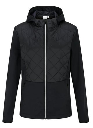 PING Gem Hybrid Hooded women's jacket, black
