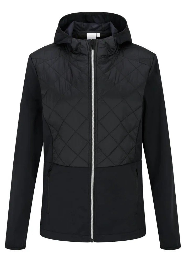 PING Gem Hybrid Hooded women's jacket, black