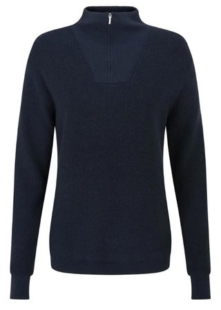 PING Kaylah Half Zip Lined ladies sweater, navy