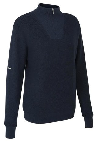 PING Kaylah Half Zip Lined ladies sweater, navy