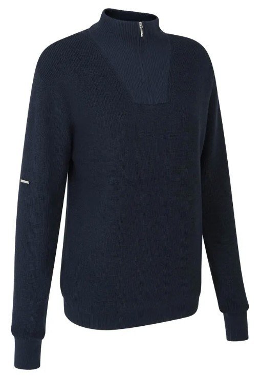 PING Kaylah Half Zip Lined ladies sweater, navy