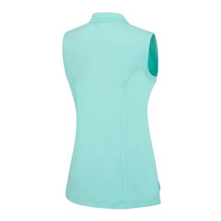 PING Solene Sleeveless women's polo, aruba blue