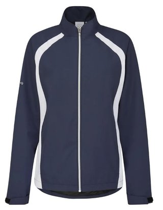 PING Freda ladies waterproof jacket, oxford blue/white